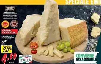 Pam PARMIGIANO REGGIANO DOP offerta