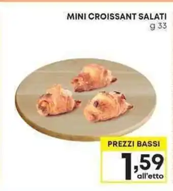 Pam MINI CROISSANT SALATI g 33 offerta