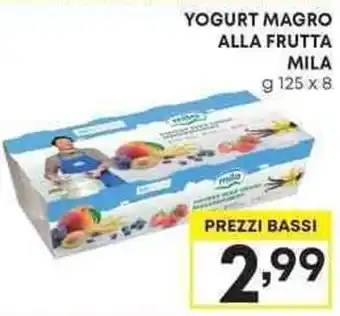 Pam YOGURT MAGRO ALLA FRUTTA MILA offerta