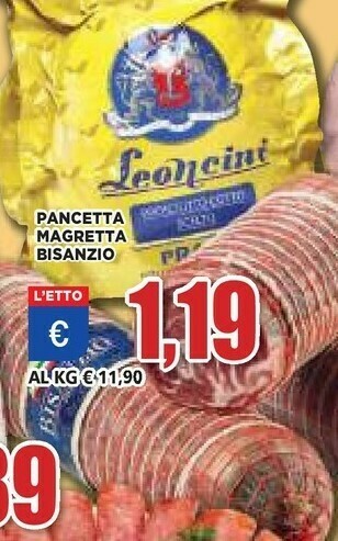 Vivo Supermercati Pancetta offerta