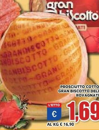 Vivo Supermercati Prosciutto cotto offerta