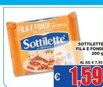 Vivo Supermercati Sottilette offerta