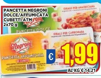 Vivo Supermercati Pancetta offerta