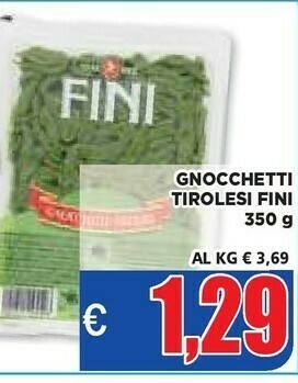 Vivo Supermercati Gnocchi offerta