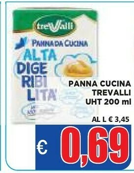 Vivo Supermercati Panna offerta