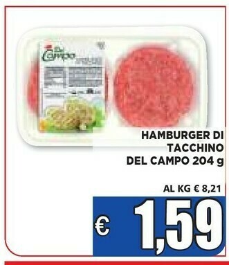 Vivo Supermercati Hamburger offerta