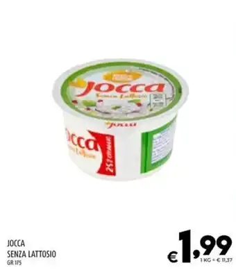Il Centesimo JOCCA SENZA LATTOSIO GR 175 offerta