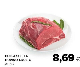 Tigre Polpa scelta bovino adulto offerta