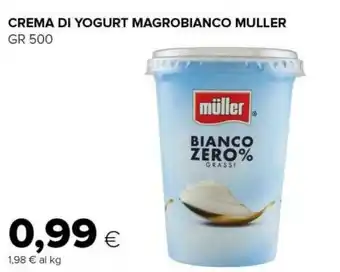 Tigre Crema di yogurt magrobianco offerta