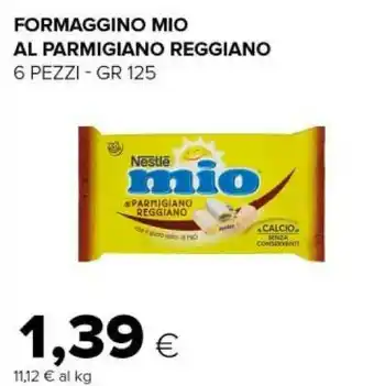 Tigre Formaggino mio con parmigiano reggiano 125 g(ml) offerta