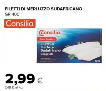Tigre Filetti di merluzzo sudafricano 400 gr offerta
