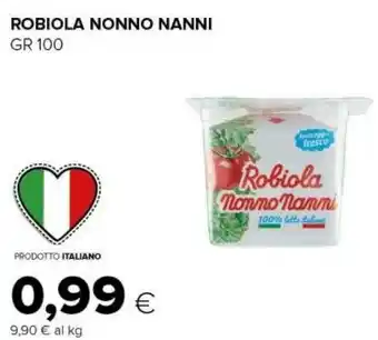 Tigre Robiola 100 g(ml) offerta