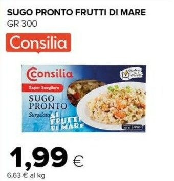 Tigre Sugo pronto frutti di mare gr 300 offerta