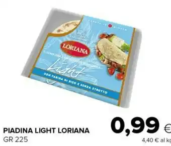 Tigre Loriana - piadina light offerta