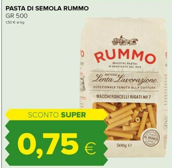 Tigre Rummo pasta di semola offerta
