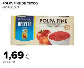 Tigre De cecco pasta fine offerta