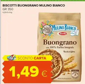 Tigre Biscotti buongrano con 100% farina integrale offerta