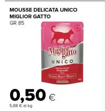 Tigre Mousse delicata miglior gatto 85 g offerta