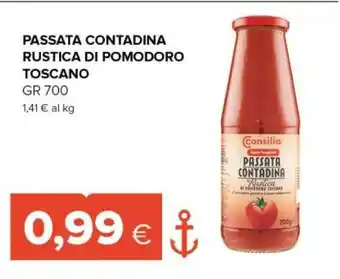 Tigre Consilia - passata contadina rustica di pomodoro toscano 700 g(ml) offerta