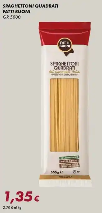 Tigre Fatti buoni spaghettoni quadrati offerta