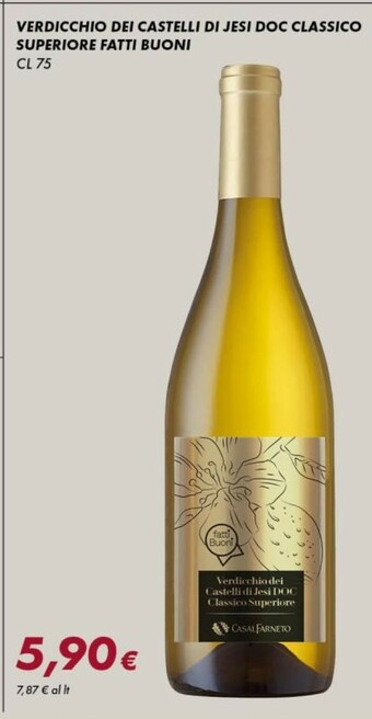 Tigre Fatti buoni verdicchio dei castelli di jesi doc classico superiore offerta