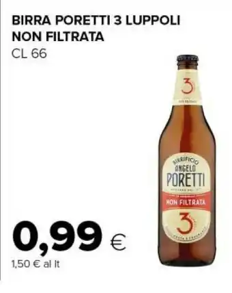 Tigre Birra 3 luppoli non filtrata offerta