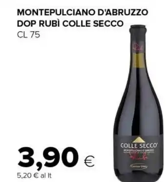 Tigre Montepulciano d'abruzzo dop rubì offerta
