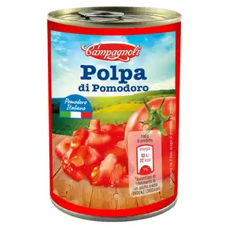 Qui Discount POLPA DI POMODORO I CAMPAGNOLI LATTINA 400 GR offerta