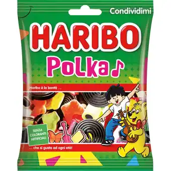 Qui Discount CARAMELLE HARIBO BUSTA GUSTI ASSORTITI 175 GR offerta