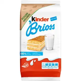 Qui Discount KINDER BRIOSS LATTE 270 GR offerta