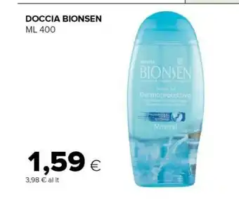 Tigre Bionsen doccia offerta