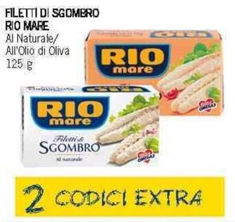 Rio Mare Filetti Di Sgombro 125 g