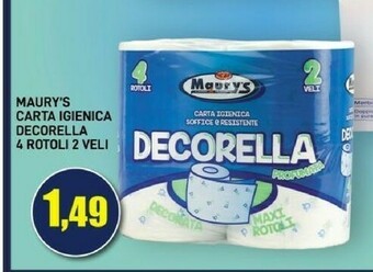 Maury's Carta igienica offerta