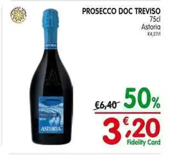 D'Ambros PROSECCO DOC TREVISO 75cl Astoria offerta