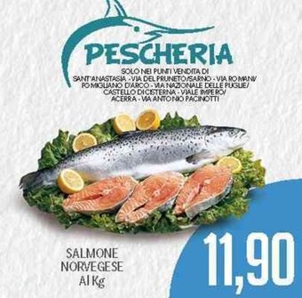 Supermercati Piccolo Salmone Norvegese offerta