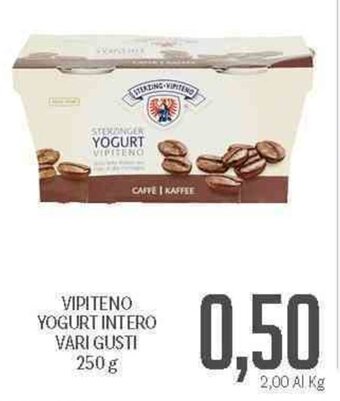Vipiteno Yogurt Intero Vari Gusti 250 g