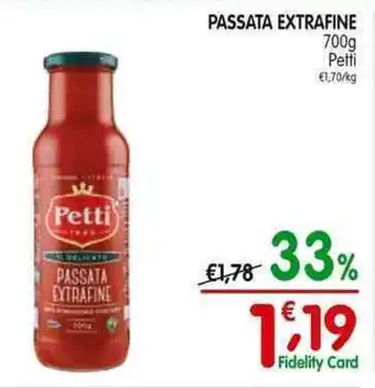 D'Ambros PASSATA EXTRAFINE 700g Petti offerta