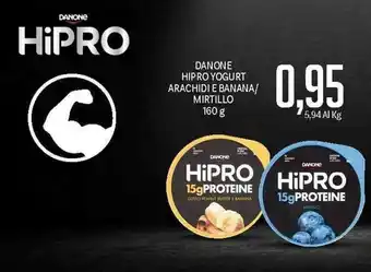 Supermercati Piccolo Danone Hipro Yogurt Arachidi E Banana/Mirtillo 160 g offerta