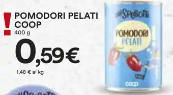 Ipercoop POMODORI PELATI COOP offerta