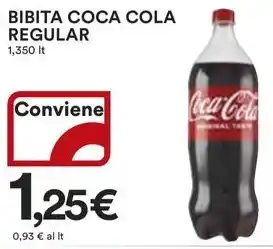 Ipercoop BIBITA COCA COLA REGULAR 1,350 It offerta