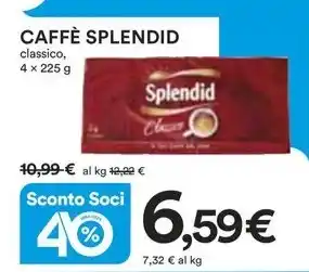 Ipercoop CAFFÈ SPLENDID classico, offerta