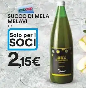 Ipercoop SUCCO DI MELA MELAVÌ 1 It offerta