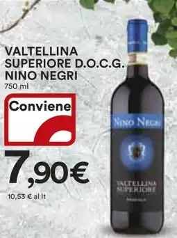 Ipercoop VALTELLINA SUPERIORE D.O.C.G. NINO NEGRI offerta