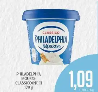 Supermercati Piccolo Philadelphia Mousse Classico/Noci 130 g offerta