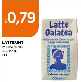 Ekom LATTE UHT PARZIALMENTE SCREMATO LT 1 offerta