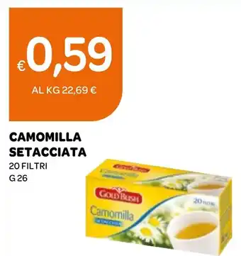 Ekom CAMOMILLA SETACCIATA 20 FILTRI G 26 offerta