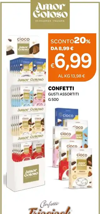 CONFETTI GUSTI ASSORTITI G 500