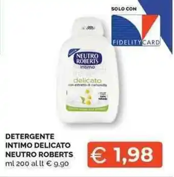 DETERGENTE INTIMO DELICATO NEUTRO ROBERTS ml 200