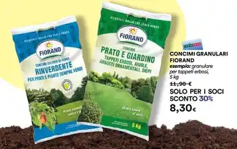 Ipercoop CONCIMI GRANULARI FIORAND offerta