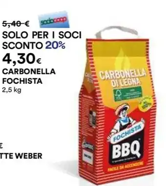 Ipercoop CARBONELLA FOCHISTA 2,5 kg offerta